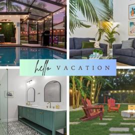 Backyard Games, Fire Pit, Heated Pool, Near Beach, hotel a Ozona