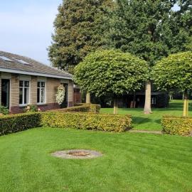 Wellness bungalow met privésauna en hot tub - Glamping aan de Maas