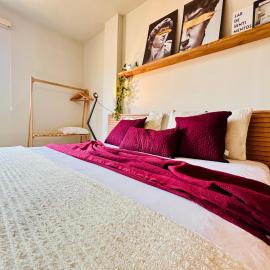 LOFT aconchegante no Centro de Macaé - Wifi, Ar condicionado, tv Smart e Cozinha completa