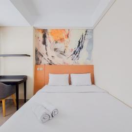 Homey and Comfort Studio Apartment at B Residence By Travelio