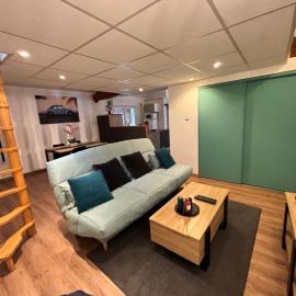Mini-Loft, terrasse 24m2, Internet Haut-débit, garage privé et place de parking, hotel i Audincourt