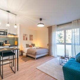 L'Art du Confort - Studio 30 m2 à 25 min de Paris, hotell i Bobigny