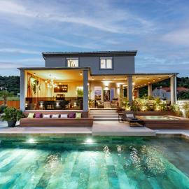 Private Wellness Villa on Rab - Rab Rental Villa with Pool Jacuzzi Sauna and Total Privacy