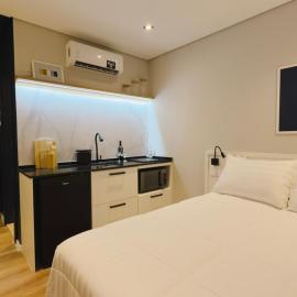 Apê Brás - Shopping Plaza Polo: São Paulo'da bir otel