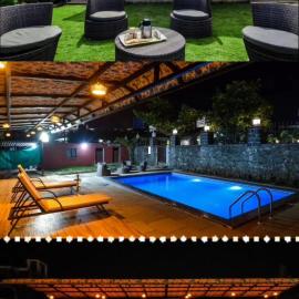 Lifeline Villas - Exclusive 2bhk Taraangan Farm With Huge Private Pool And Lawn Area