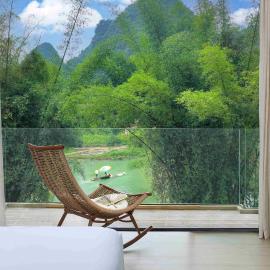 桂林阳朔诗与远方SYYF Riverside Courtyard Hotel Yangshuo Ten-Mile Gallery Yulong River