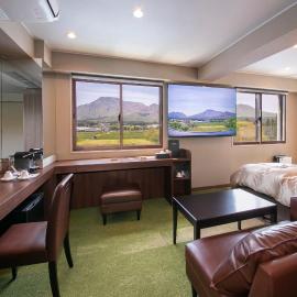 ホテルサンクラウン大阿蘇suncrown温泉は無いけど優雅に過ごせる, hotel u gradu Aso