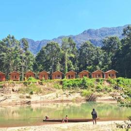 Konglor Cave Resort-Riverside Restaurant, hotel din Ban O