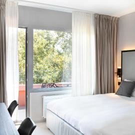 VISIONAPARTMENTS Lugano -self check-in, hotell Luganos