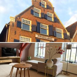 Elegant appartement in Pakhuis Friesland centrum, Hotel in Leeuwarden