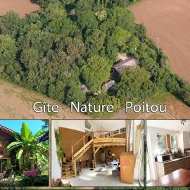 Gîte-Nature-Poitou 14 personnes 36 min Futuroscope, hotel a Archigny