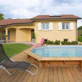 Belle villa familiale à la campagne et sa piscine