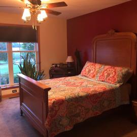 1st floor 2 guest rooms, shared full bath
