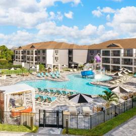 Courtyard by Marriott Orlando Lake Buena Vista at Vista Centre, хотел в Орландо