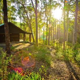 Kianinny Bush Cottages, hotel v destinácii Tathra