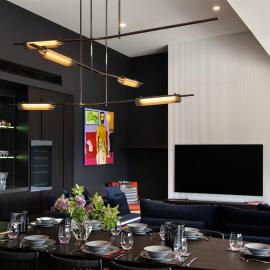 Chalet Noir - sleek design with heated plunge pool