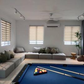 Tints of Green Pool Bungalow-6 Bedroom-Karaoke-BBQ، فندق في Sultan Azlan Shah Airport