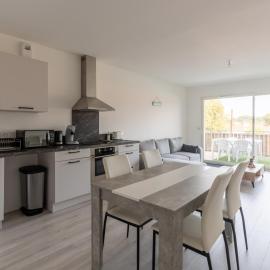 Appartement 4 pers. centre Mimizan, neuf avec parking - FR-1-50-143