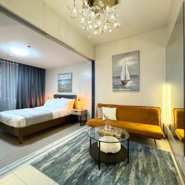 Rustic Elegance New One Bedroom One Uptown، فندق في مانيلا