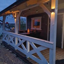 Cicha przystań domek na Kaszubach, Hotel in Miechucino