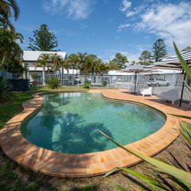 Woolgoolga Coast Motel, viešbutis mieste Vulgulga