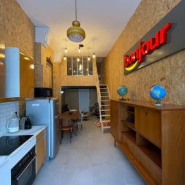 Studio Le Picardy, déco rétro
