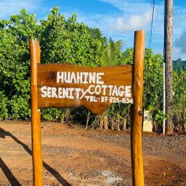 Huahine Serenity Cottage, Hotel in Maroe