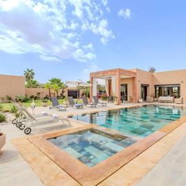 villa Zina, Élégance et luxe,piscine & jacuzzi