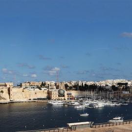 Vittoriosa में, होटल Mariette - Large Terrace - Grand Harbour View