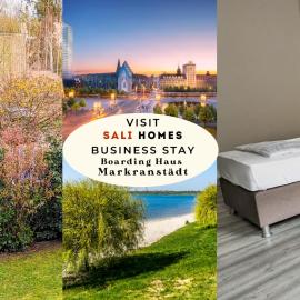 Sali-Homes Boarding Haus Monteur-Wohnungen Balkon Vollküche Autobahnähe, hotel em Markranstädt