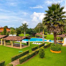 바예 데 브라보에 위치한 호텔 Hotel Rancho Las Margaritas