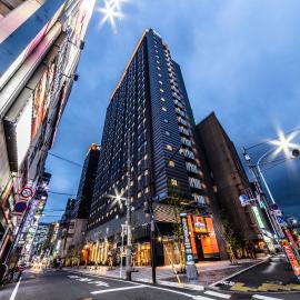 APA Hotel Higashi Shinjuku Kabukicho Tower, hotelli Tokiossa