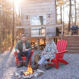 The Green Acres Cabin, hôtel à Hamilton