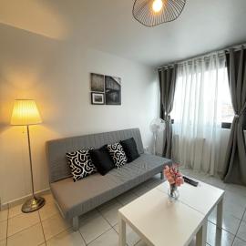 Appartement F3 avec Projecteur à 100m du Métro!