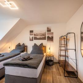 Obere Rheinblick-Oase Komfort mit 2 SZ Balkon
