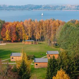 Przystań Jeziorany - domki na mazurach, Hotel in Jeziorany