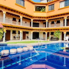 Hotel Sta Cruz Oaxtepec, khách sạn ở Oaxtepec