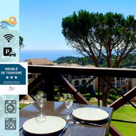 Nid d'Azur à Cap Esterel - Côte d'Azur - VUE MER - Climatisé - Piscines