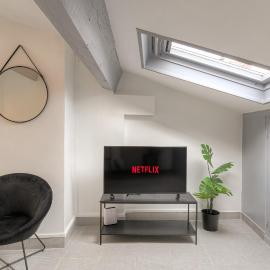 Le Cléret, Studio douillet sous les toits