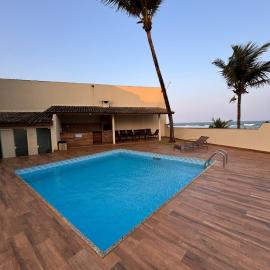 Casa de praia com piscina em Stella Maris na Praia do Flamengo