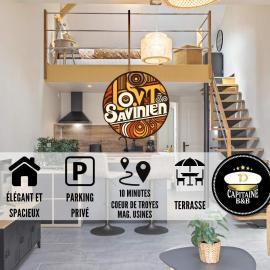 Le Loft Savinien - Proche Troyes - 2 pers, hotel in Sainte-Savine
