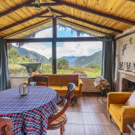 Cabañas Papallacta en Finca Chucuri, viešbutis mieste Papaljakta