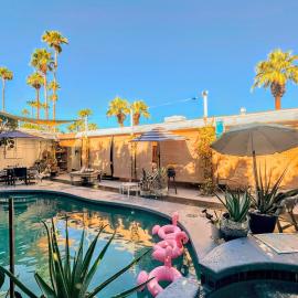 The Twin Palms Art House - vibrant, design-centric oasis, 2 mi to dowtown PS ID 3629