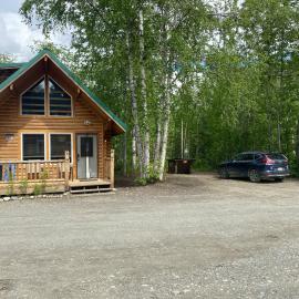 Talkeetna Log Cabin with Hot Tub Unit 1, hotel a Talkeetna