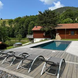 Chalet du Pommery, Hautes-Vosges、ビュッサンのホテル
