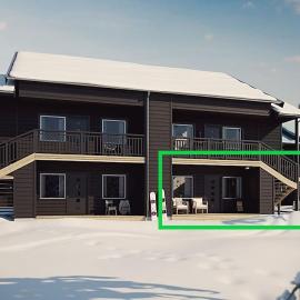 Modern lägenhet i Sälen-Lindvallen