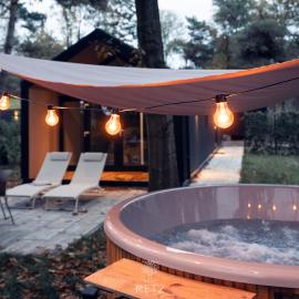 Sallands natuurhuisje Hellendoorn hottub Metz – hotel w mieście Haarle