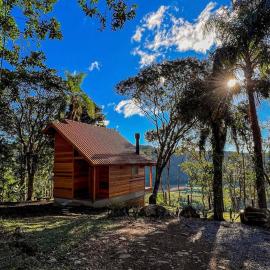 Chalé dos Plátanos, com banheira, Nova Petrópolis