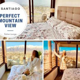 Family STGO Lounge Penthouse with best Andes View