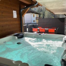 Appart 8 pers ac Jacuzzi portes du soleil La Chapelle-Chatel, hotel in La Chapelle-dʼAbondance